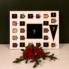 Chokladkalender Lyx-Guldgran